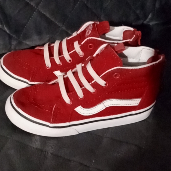 red vans size 10